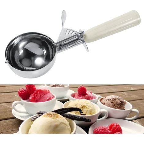 Eiskugelportionierer aus Edelstahl (1/5)