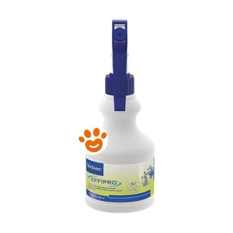 Virbac Effipro Dog&Cat Spray - Confezione 250 ml - Antiparassitari CANE