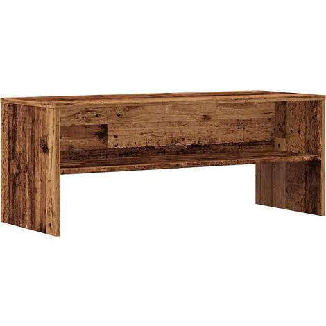 Maison Exclusive - TV-Regal Altholz-Optik 100x40x40 cm Holzwerkst