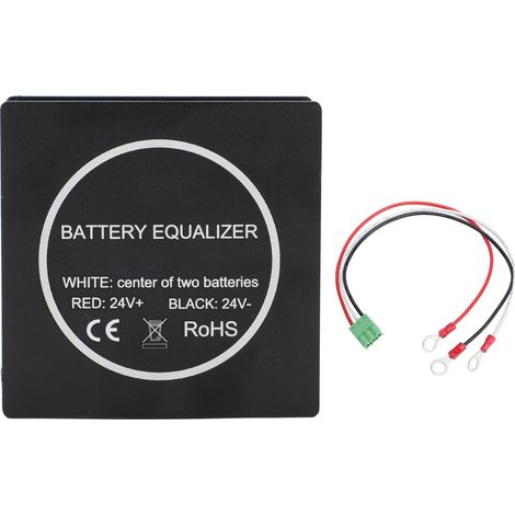 Batterie 24V Égaliseur avec protection contre l'inversion de polarité, prolonge la durée de vie, équilibreur pour batteries AGM, gel et liquides. (1/5)