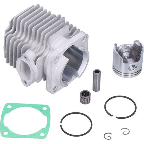 – Kit cilindro e pistone di ricambio per motori a 2 tempi da 49 cc – Metallo di alta qualità – Installazione semplice – Per mini moto e moto da cross – Crezuo
