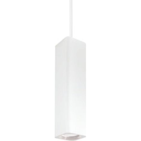 Suspension moderne gea led gso100 gu10 led en aluminium blanc