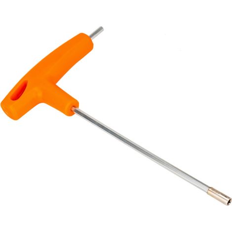 Llave de vaso en forma de T, herramienta para reparación de bicicletas/motos, orificio hexagonal de 4,8 mm