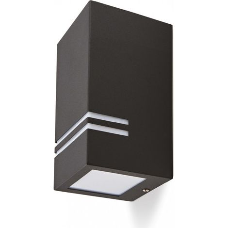 Lámpara de pared para jardín 1xGU10 IP44 negra (1/5)