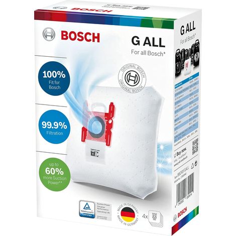 BBZ41FGALL Sacchetti per aspirapolvere G ALL 5 L, bianchi (1/5)