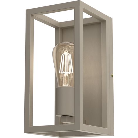 Applique murale industrielle Frame crème E27 Luminex