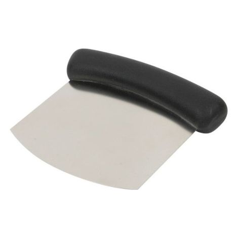 SPATOLA RASCHIETTO RETTANGOLARE FLESSIBILE IN ACCIAIO INOX 8.5X11 ILSA