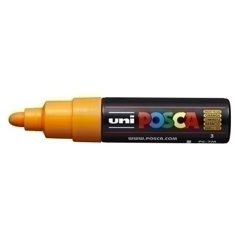 ROTUL.UNI-POSCA PC-7M  NARANJA MEDIO