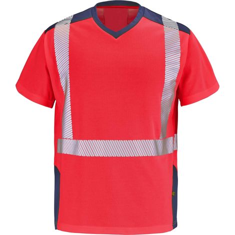 T-SHIRT MIT KURZEN ÄRMELN FLUO SAFE XP GHARBI CEPOVETT - 22-9T84-2002 M