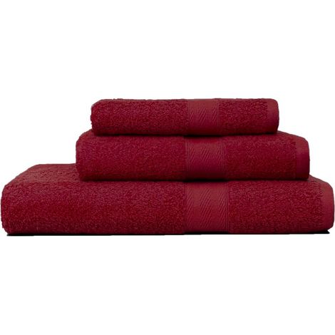 Juego De Toallas De Baño Toalla De Invitados + Toalla + Paño Facial Ruby  Teddy (1/3)
