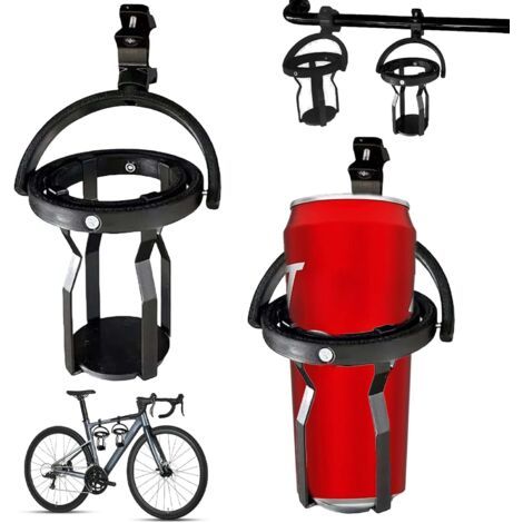 Porte-gobelet gyroscopique, lot de 2, porte-gobelet gyroscopique, porte-gobelet de voiture, porte-gobelet 3D, porte-gobelet réglable, convient à la plupart des tailles de bouteilles. (1/5)