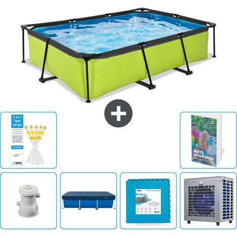 Exit-toys Piscina Exit Rectangular - 300x200x65 cm - 7-piezas  S290 (1/5)