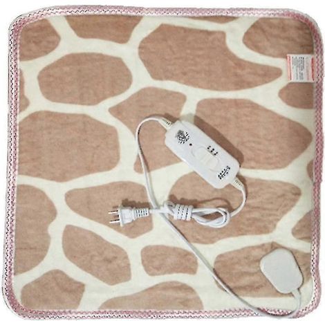 Almohadillas eléctricas calefactables de franela suave para calefacción de invierno - Manta calefactora, alfombra (1/5)