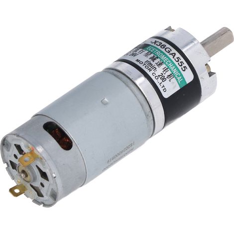24V DC 15W 200rpm Planetengetriebemotor, maximales Drehmoment 34kg.cm, bidirektionales Mikro-Untersetzungsgetriebe, CW/CCW-Achse, kompakt für die Automatisierung. (1/5)