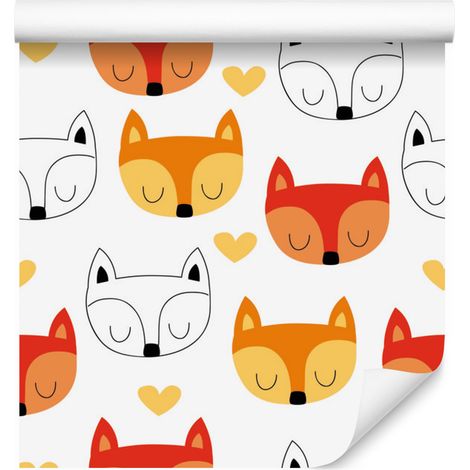 Papel pintado con motivos animales para salón y dormitorio, 50x1000 cm. (1/5)