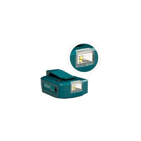 Chargeur de source d'alimentation de batterie USB adaptateur led pour batterie Li-ion Makita 18v Royaume-Uni (1/3)