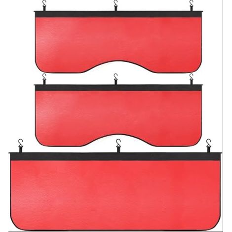 Housses de protection magnétiques garde-boue automobile avec crochets pour berline, camion, break ou travaux de réparation Rouge (1/5)