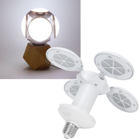 Ampoule LED pliable 40W E27 pour éclairage serre et ferme, lampe spot plafonnier 85-265V