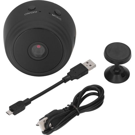Caméra Sport HD Sans Fil 25FPS Commande à Distance WiFi Vision Nocturne Infrarouge Action Cam Smart (1/5)