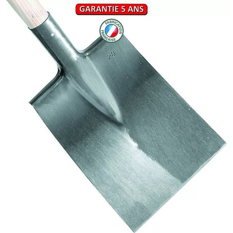 Polierter Nantes-Spaten 28 ohne Stiel OUTILS PERRIN
