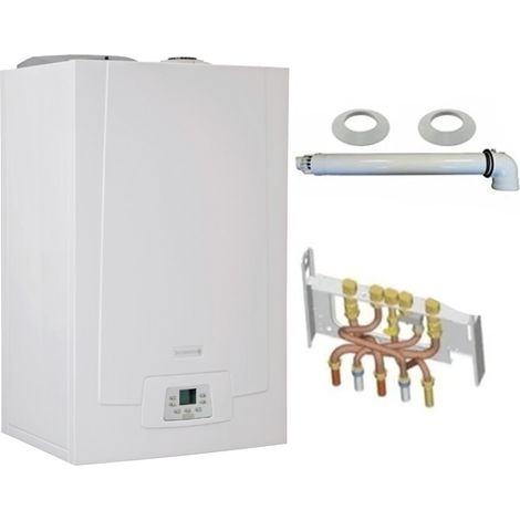 De Dietrich – Chaudière gaz à condensation 33 kW – Ventouse condensation – Haut rendement 108,8 % – Ballon de 40 litres – Modulation intégrale 14-100 %