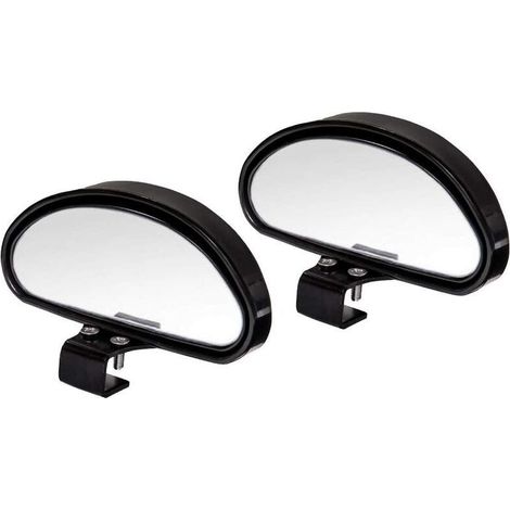Retroviseur Conduite Accompagnée Retroviseur Angle Mort Miroir D'angle Mort RéTroviseur Conduite Accompagnée pour Tous Les Voitures- Miroir Convexe Angle réglable (2Pcs-A) (1/5)