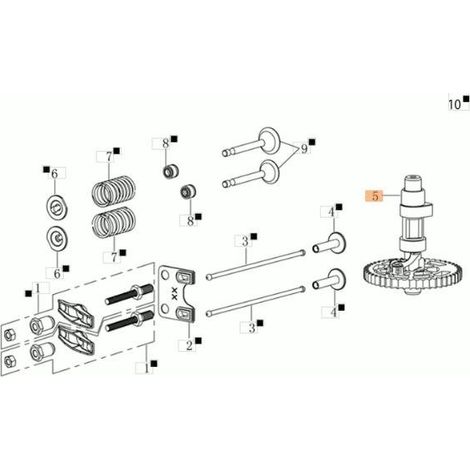 ORIGINAL NOCKENWELLE EMAK L66151548