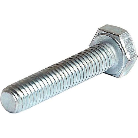 Boulon à tête hexagonale M14 x 35 mm, classe DIN 933, résistance à la traction de 8,8, pour tracteur Zetor (1/5)