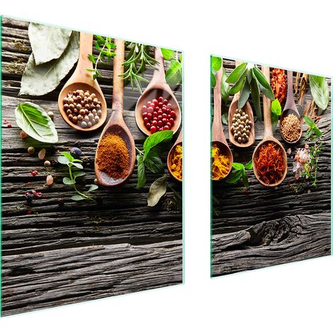 GLASSCHUTZPLATTE FÜR HERD 85x52 SPICES (1/5)