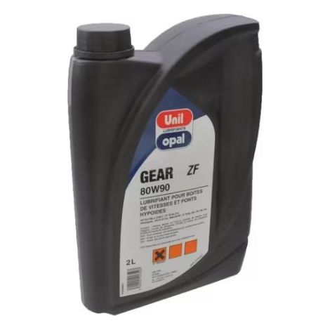 Bidon 2 Litres Huile de Pont/Boite UNIL OPAL Gear ZF 80W90