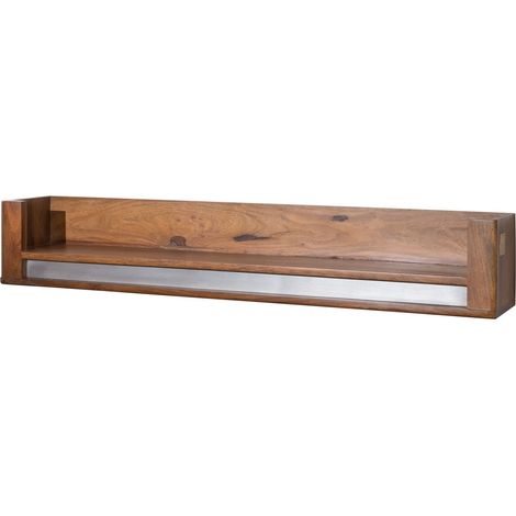Wandboard Sheesham 120x22x20 noble unique lackiert SYDNEY 108