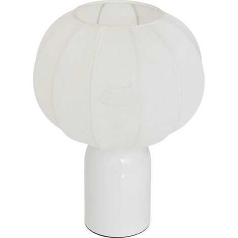Lampada tobie h33cm bianco - Atmosphera créateur d'intérieur (1/2)