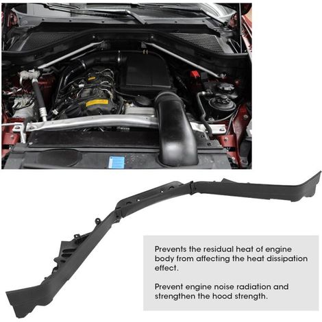 Ensemble de panneaux de séparation du compartiment supérieur du moteur 3 pièces 51717169419 pour X5 X6 E70N E70 E71 E72 (1/4)