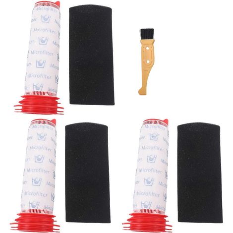 Lot de 3 de rechange Main balai filtre + mousse Insert ensemble pour Bosch Athlet aspirateur sans fil (1/5)