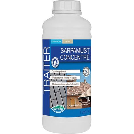 Sarpap Sarpamust concentrado alguicida y fungicida 1 litro