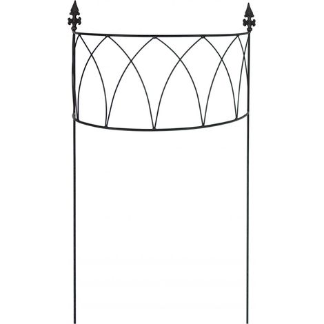 TrendLine Halbrankgitter aus Metall ca. 100 cm Höhe Gitter Pflanzen Garten