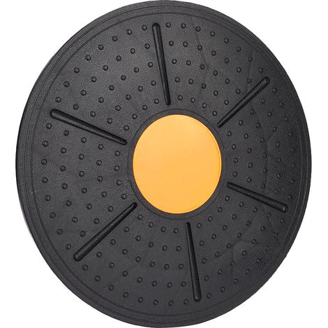 Planche d'équilibre oscillante, disque de stabilité pour l'entraînement au yoga et le fitness (orange) (1/5)