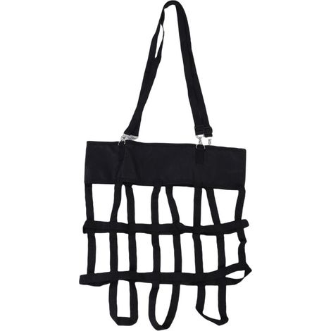 Soporte ajustable para ventilador de caja, de alta resistencia, para colgar de forma segura bolsas de establos de caballos para ranchos y establos-Crezuo
