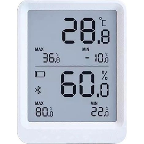 Enregistreur de température et d'humidité avec prise en charge des rapports de données automatiques -- (1/5)