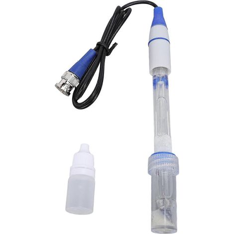 Sonde pH 0 à 14 pH, connecteur BNC, électrode composite haute précision pour laboratoires, écoles et lieux de travail