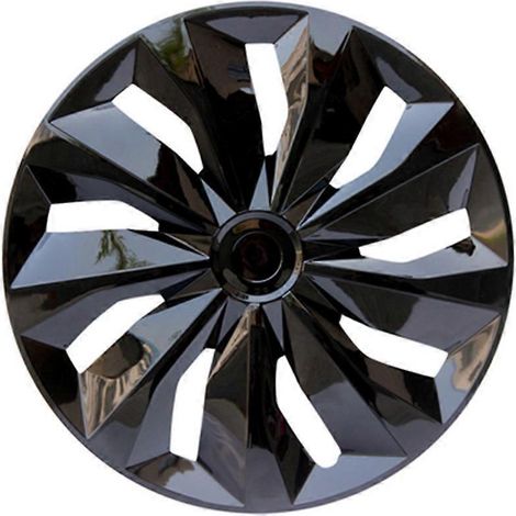 Enjoliveurs de roue en plastique noir de 15 pouces : entretien et installation. Accessoires extérieurs pour voiture. (1/4)