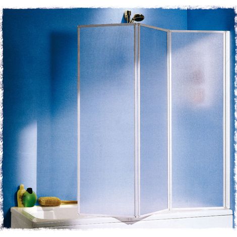 Pare-baignoire pliable en acrylique satiné Miami (1/3)