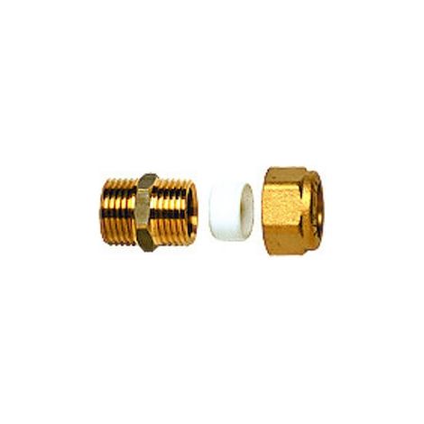 Raccord laiton biconique mâle 904 - 3/8" - 10 mm - THERMADOR
