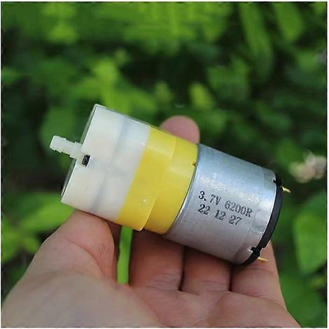 Mini pompe à air, pompe à membrane électrique CC à haut débit 3V/3,7V, compatible avec les aquariums et les aquariums DIY. (1/5)