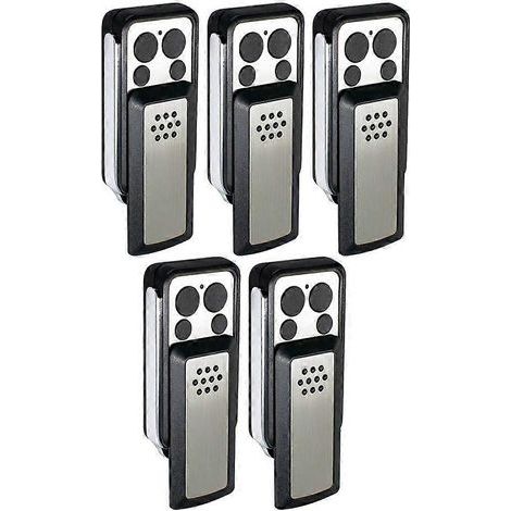 5er-Pack Fernbedienungen 114253 für Garagentor/Einfahrtstor, 433,92 MHz, kompatibel mit AVIDSEN elektrischen Torfernbedienungen 104257, 104251 und 114253. (1/5)