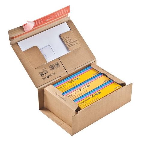 Boite postale carton 23 x 16,6 x 9 cm - Lot de 10