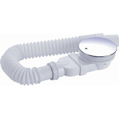 Bonde de douche 90 mm avec clapet anti-odeurs pour receveur de douche, kit de vidange (1/5)