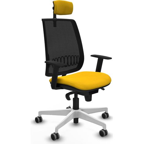 Chaise de bureau piqueras y crespo Alares noir filet ajustable (1/2)