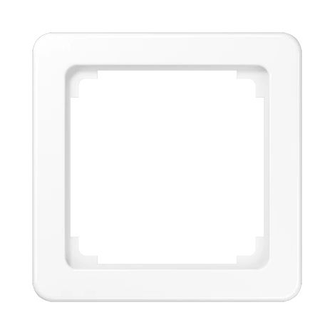 Jung Marco intermedio 50 x 50 mm, termoplástico, blanco alpino, montaje vertical y horizontal CD 590 Z WW