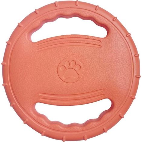 Flotteur en caoutchouc dur spécialement conçu pour les chiens, 20 cm de diamètre (orange) (1/5)